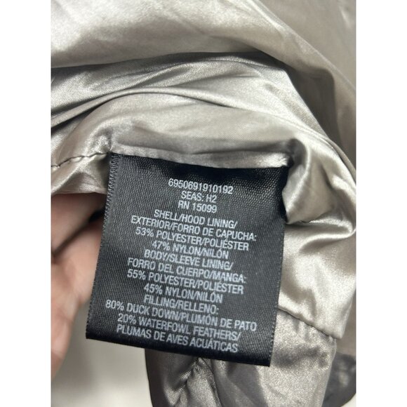 Covington Packable Duck Down Puffer Coat Jacket Size Medium Pewter W/bag Hiking - Picture 7 of 8